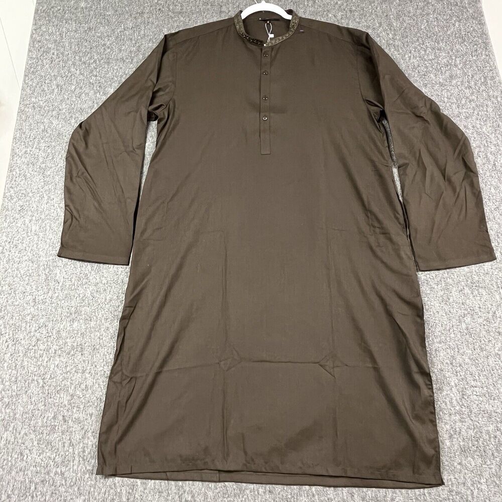 Alkaram Studio Kurta Tunic Size XL Brown - New